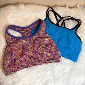 𝅺Set of 2 Sports Bras Size Medium